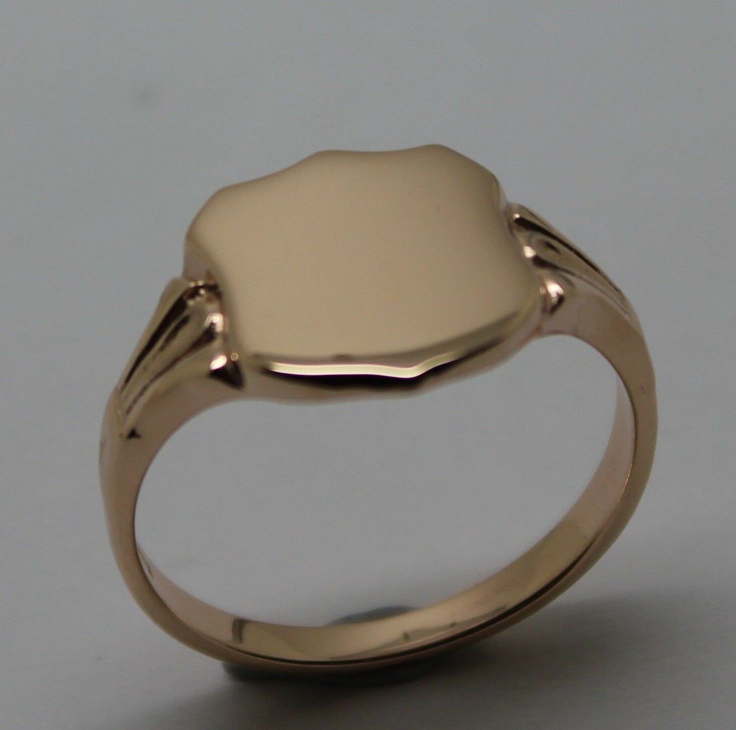 Kaedesigns Genuine 9ct 9k 375 Solid Gold Large Signet Ring In Your Size 4553