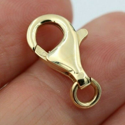 Kaedesigns 18ct, 9ct Yellow or White Gold or Sterling  Lobster Clasp all sizes