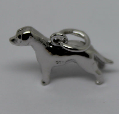 Kaedesigns, New 3D 9ct 375 Yellow, Rose Or White Gold Dog Charm / Pendant