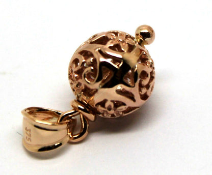 Kaedesigns Genuine 9ct Yellow, Rose or White Gold 10mm Filigree Ball Pendant