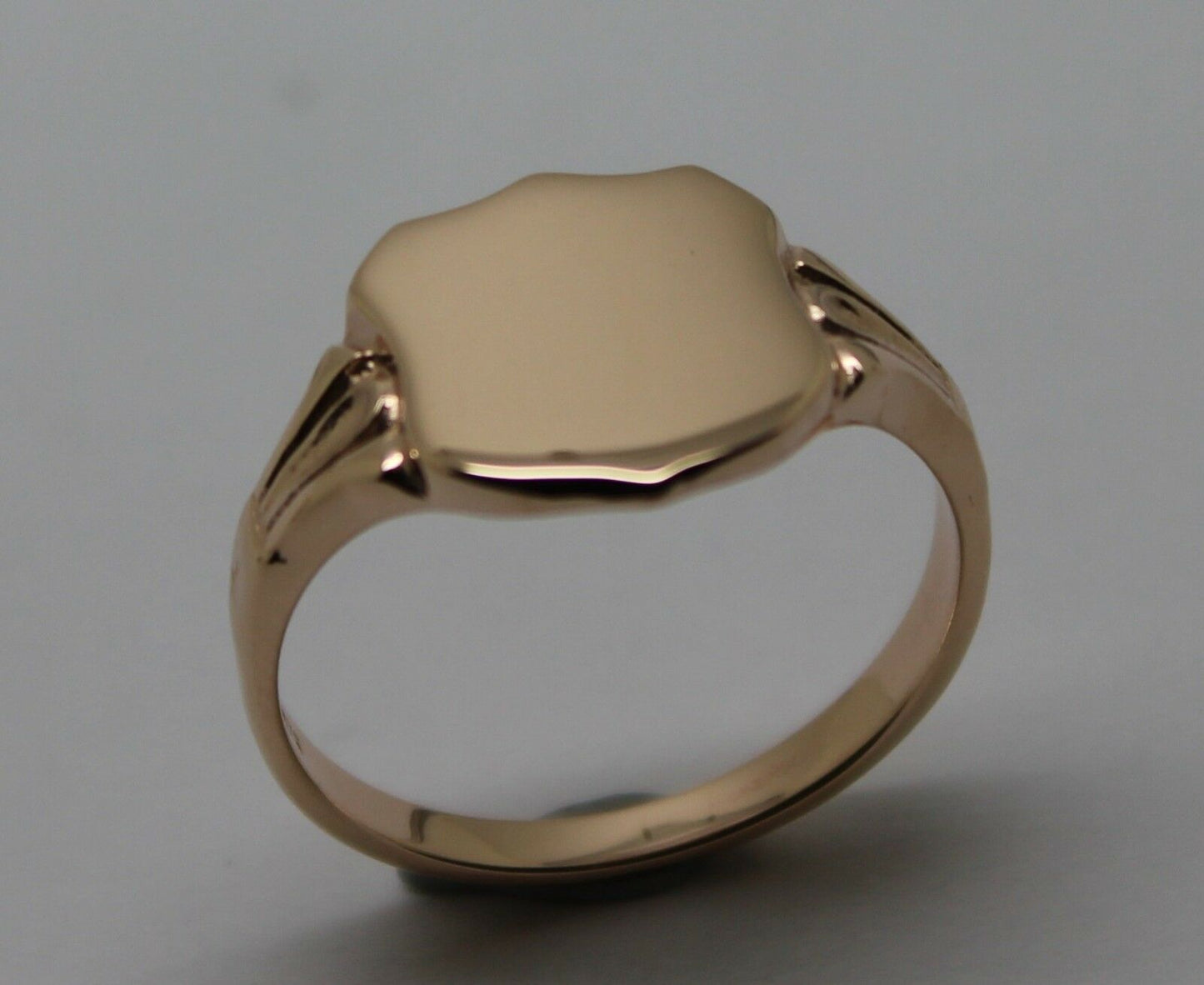 Kaedesigns Genuine 9ct 9k 375 Solid Gold Large Signet Ring In Your Size 4553