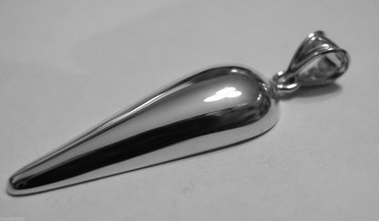 Kaedesigns, Genuine New 9ct 9K Yellow, Rose or White Gold Large Half Teardrop Tear Drop Pendant