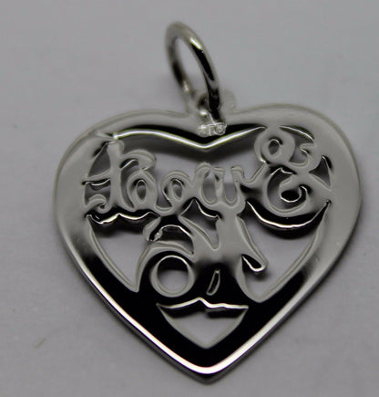 Kaedesigns Genuine 9ct Yellow or Rose or White Gold or Silver Sweet 16 Pendant