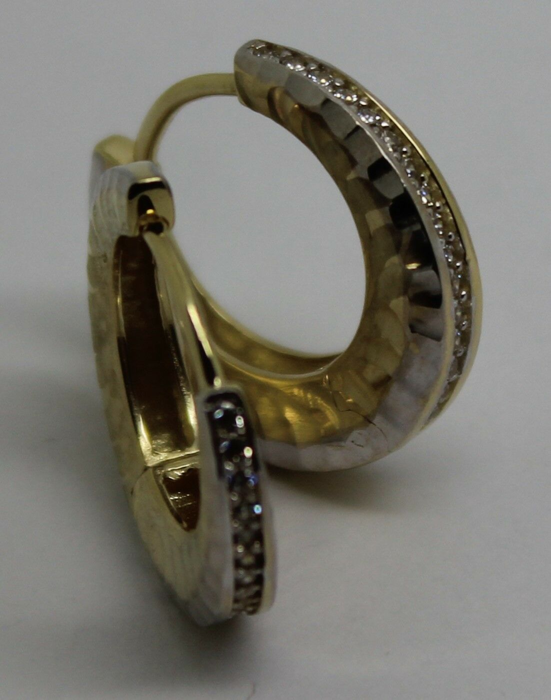 Kaedesigns, Genuine New 9ct Yellow Gold 17.5mm Hoops Earrings