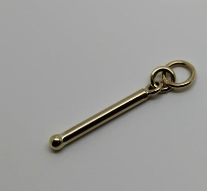 Kaedesigns New Genuine 9ct Yellow, Rose or White Gold Bar Pendant