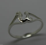 Kaedesigns, Genuine, Solid Yellow Or Rose Or White Gold 375 Initial Ring U
