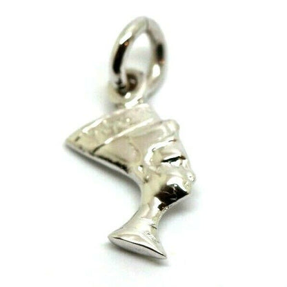 Kaedesigns, Genuine 18K Yellow, Rose or White Gold Small 3D Egyptian Nefertiti Charm