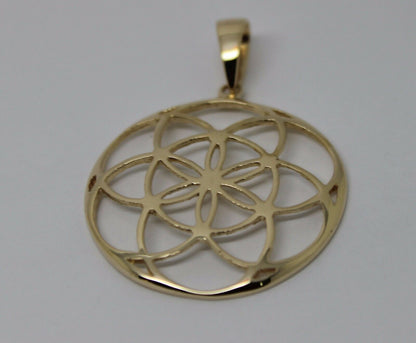 Kaedesigns Genuine Solid Sterling Silver or 9ct Yellow Or Rose Or White Gold Filigree Star Pendant