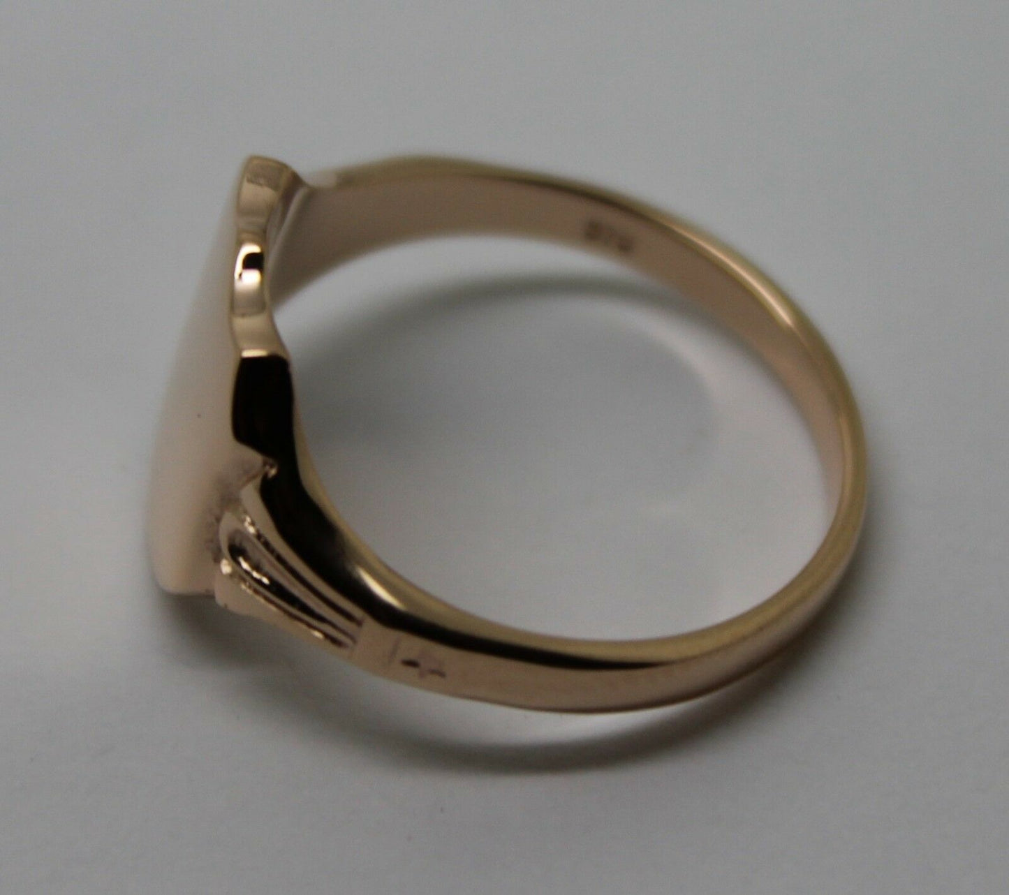 Kaedesigns Genuine 9ct 9k 375 Solid Gold Large Signet Ring In Your Size 4553