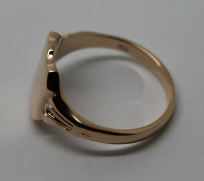 Kaedesigns Genuine 9ct 9k 375 Solid Gold Large Signet Ring In Your Size 4553
