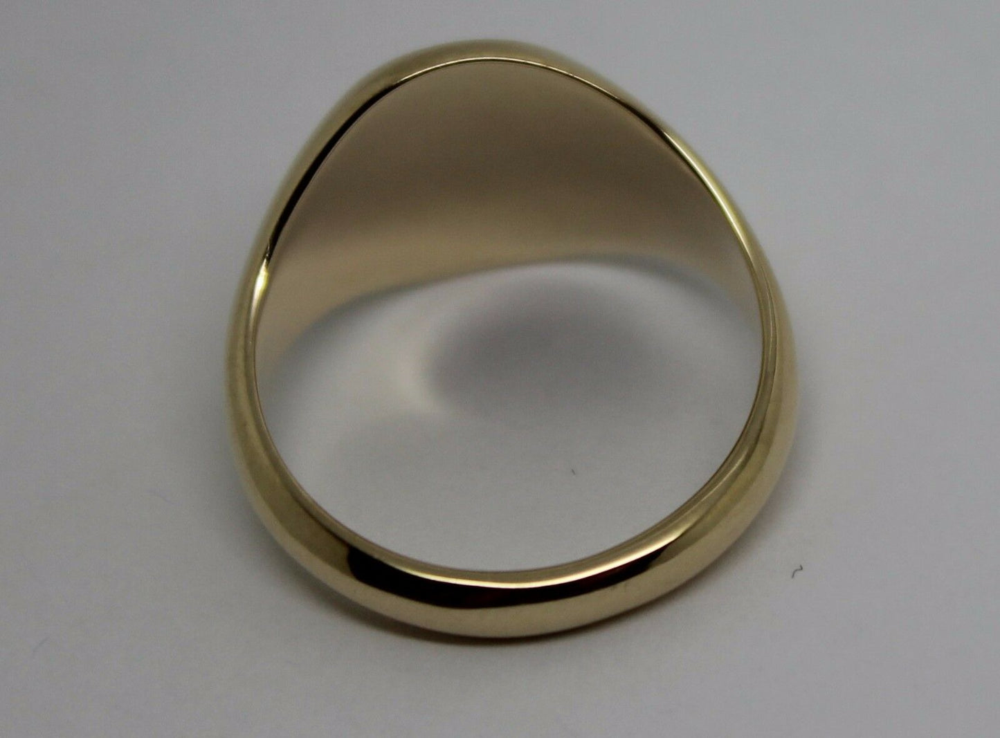 Kaedesigns Genuine 9kt 9ct Yellow, Rose or White Gold Full Solid Heavy Signet Ring 318 - Choose your size
