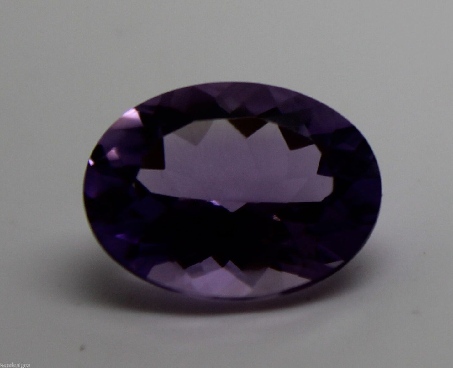 Genuine 16mm x12mm Amethyst Oval (1 pc) Loose Gemstone 8.18ct