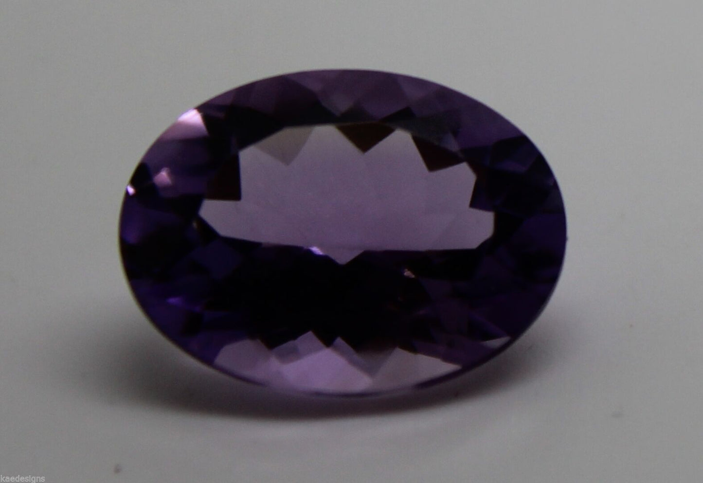Genuine 16mm x12mm Amethyst Oval (1 pc) Loose Gemstone 8.18ct