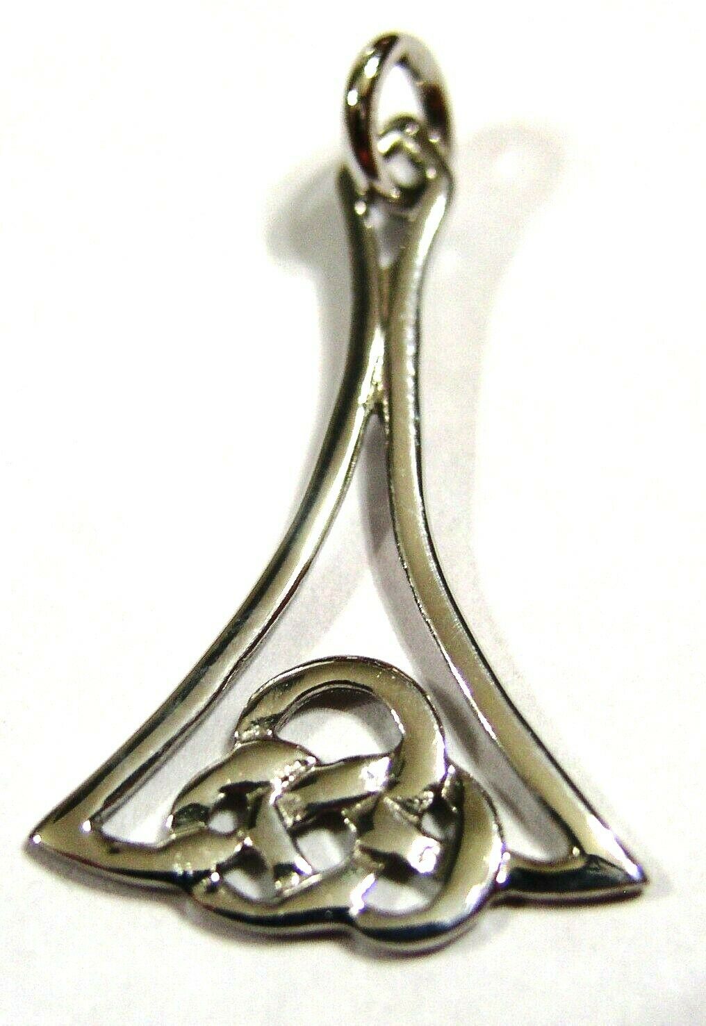 Genuine New 9ct 9K Yellow, Rose or White Gold Celtic Knot Pendant