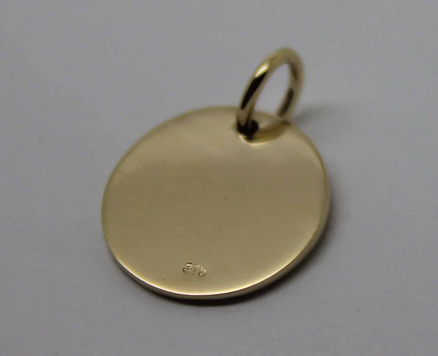 Kaedesigns, Genuine 375 9ct Yellow Or Rose Or White Gold 375 Initial Pendant - All letter available