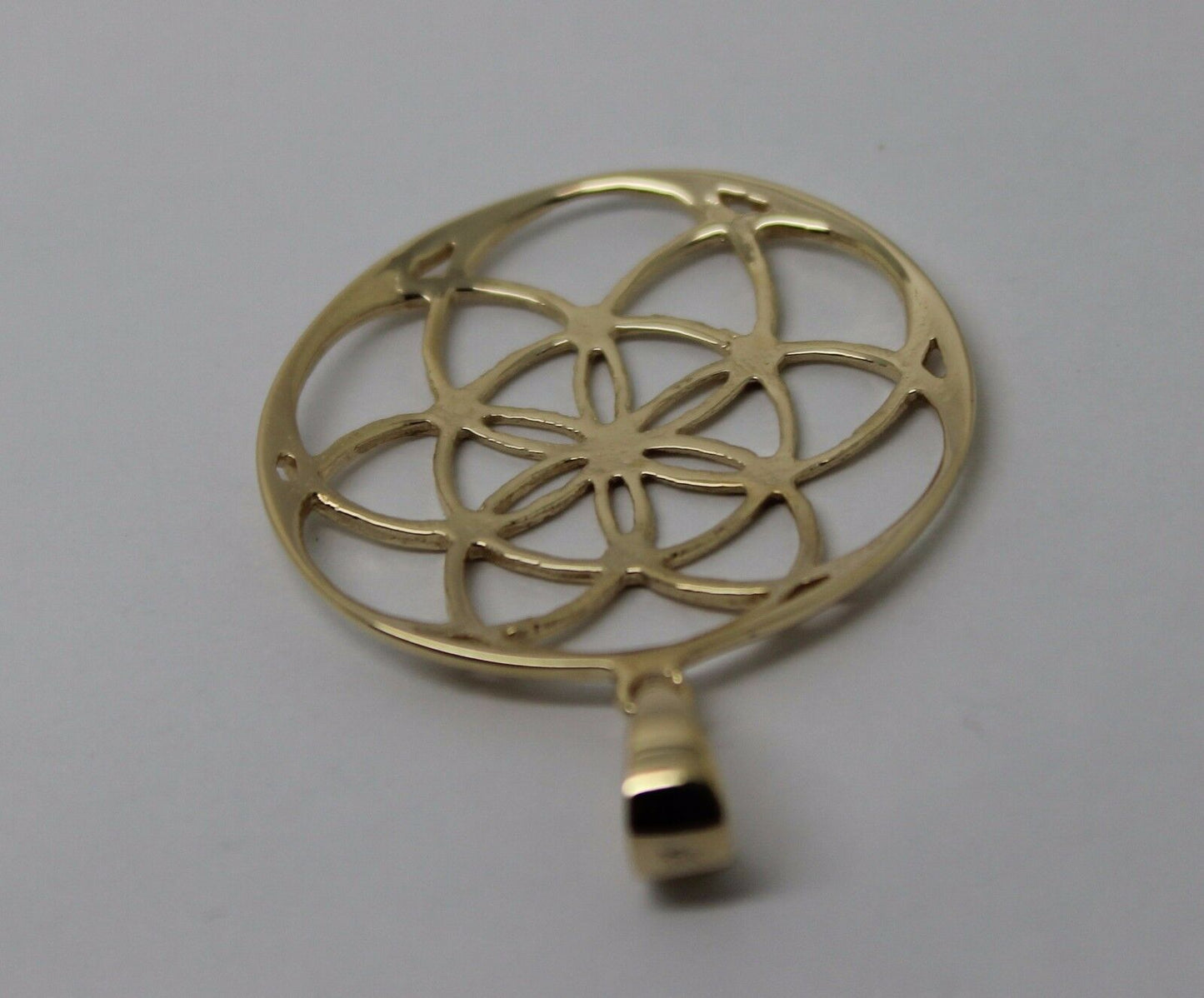Kaedesigns Genuine Solid Sterling Silver or 9ct Yellow Or Rose Or White Gold Filigree Star Pendant