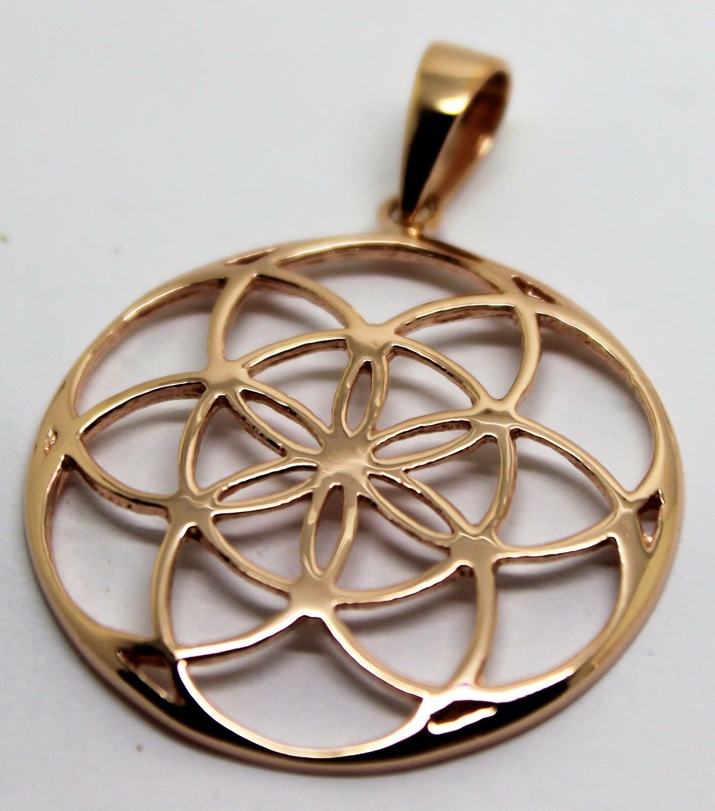 Kaedesigns Genuine Solid Sterling Silver or 9ct Yellow Or Rose Or White Gold Filigree Star Pendant