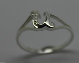 Kaedesigns, Genuine, Solid Yellow Or Rose Or White Gold 375 Initial Ring U