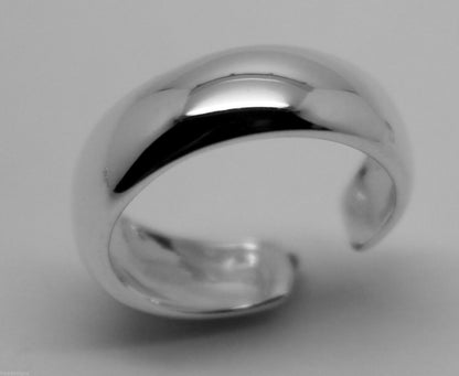 Kaedesigns New Genuine Sterling Silver 925 Plain Dome Toe Ring