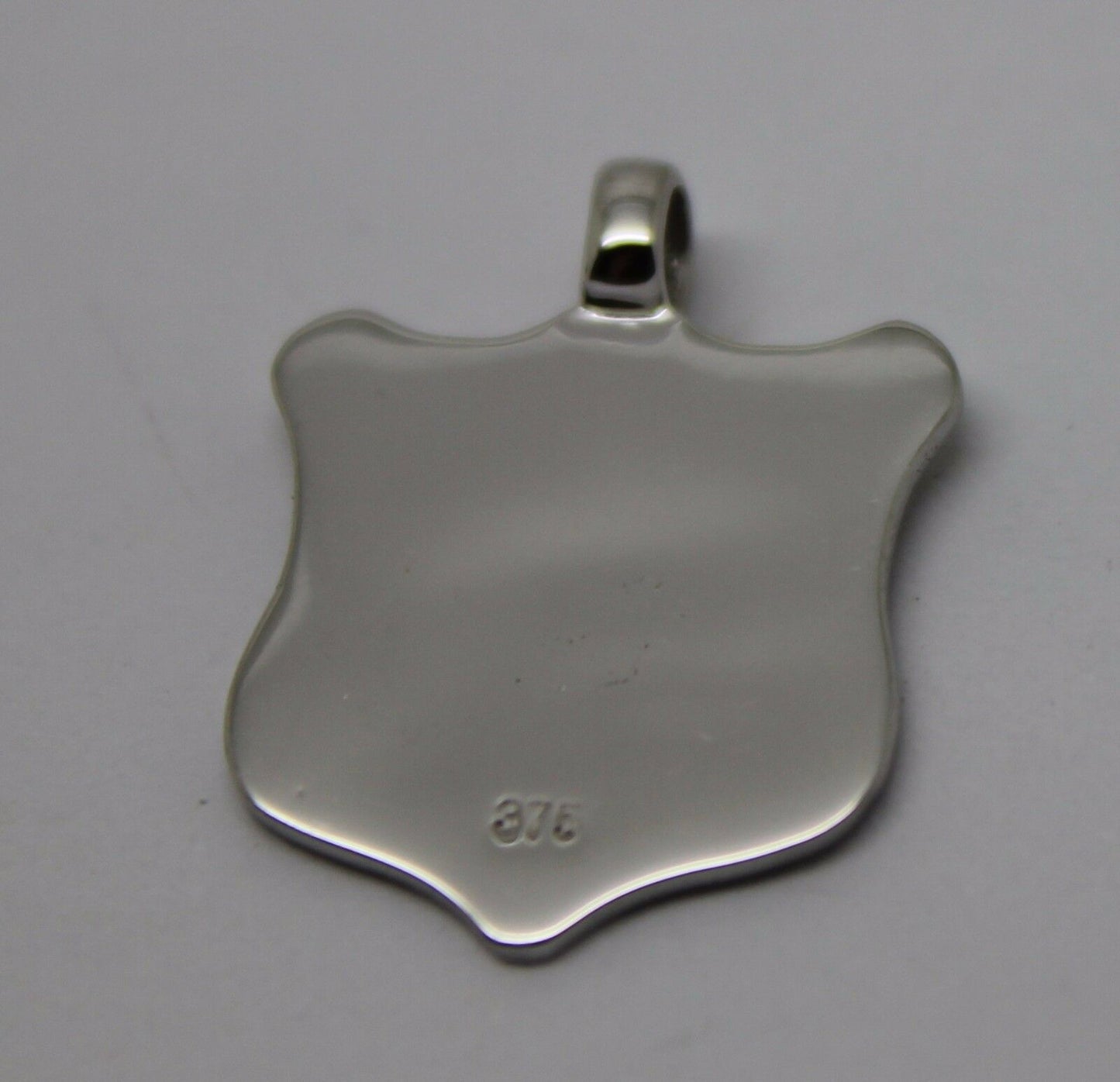 Kaedesigns, New Genuine 9K 9ct Yellow, Rose or White Gold Shield Pendant With Your Initial