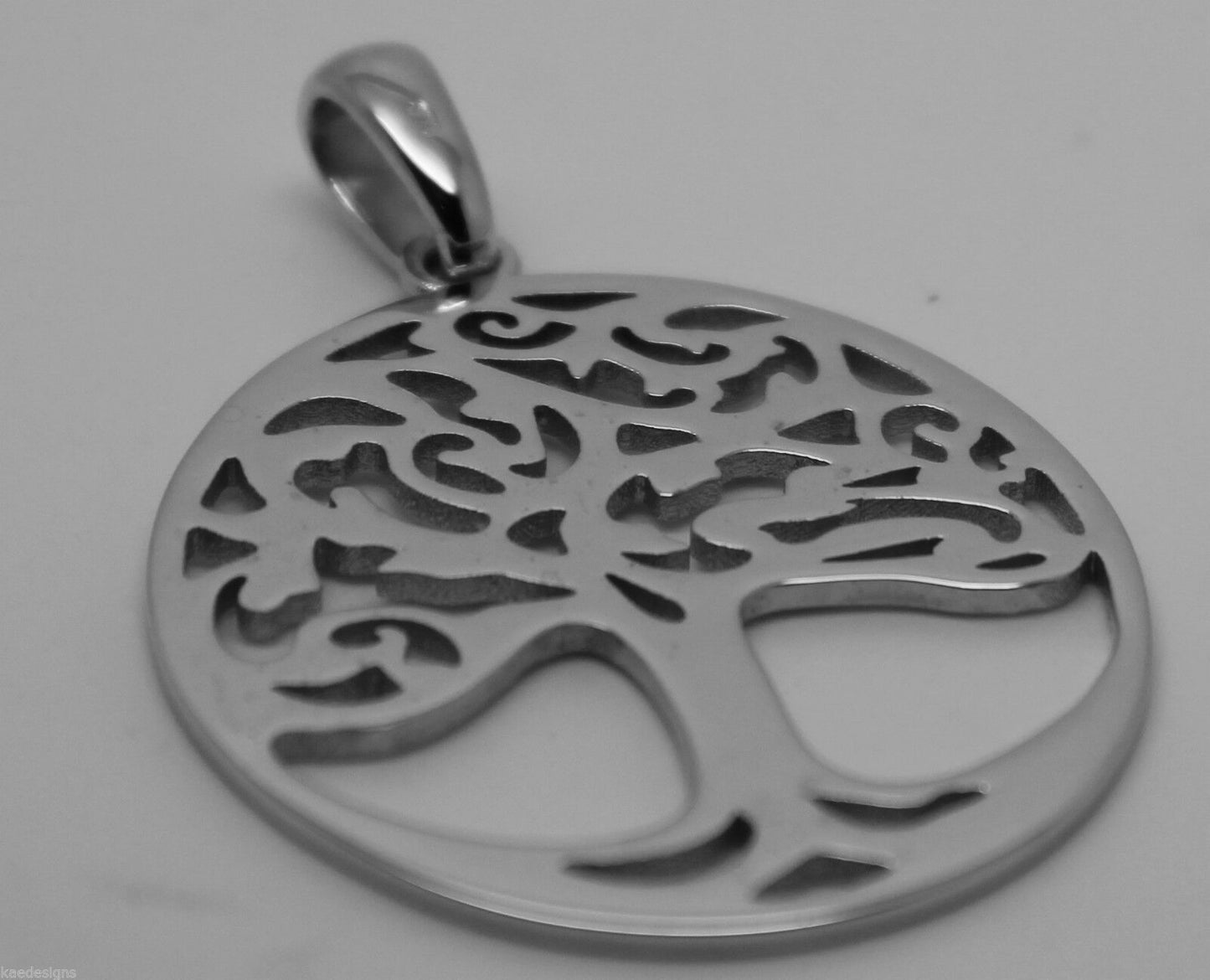 Genuine Heavy Solid 9ct Yellow Or Rose Or White Gold Tree Of Life Med/Large Pendant