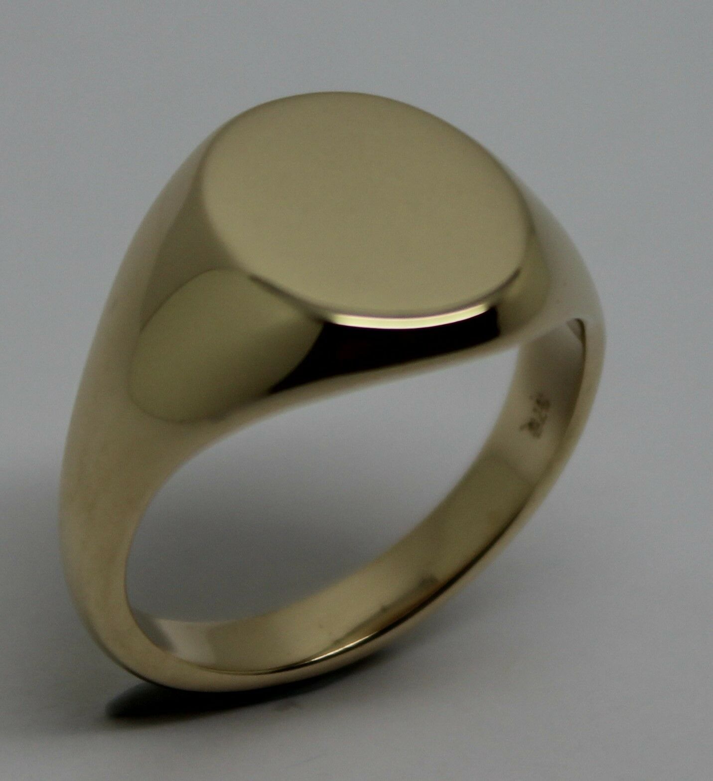 Kaedesigns Genuine 9kt 9ct Yellow, Rose or White Gold Full Solid Heavy Signet Ring 318 - Choose your size