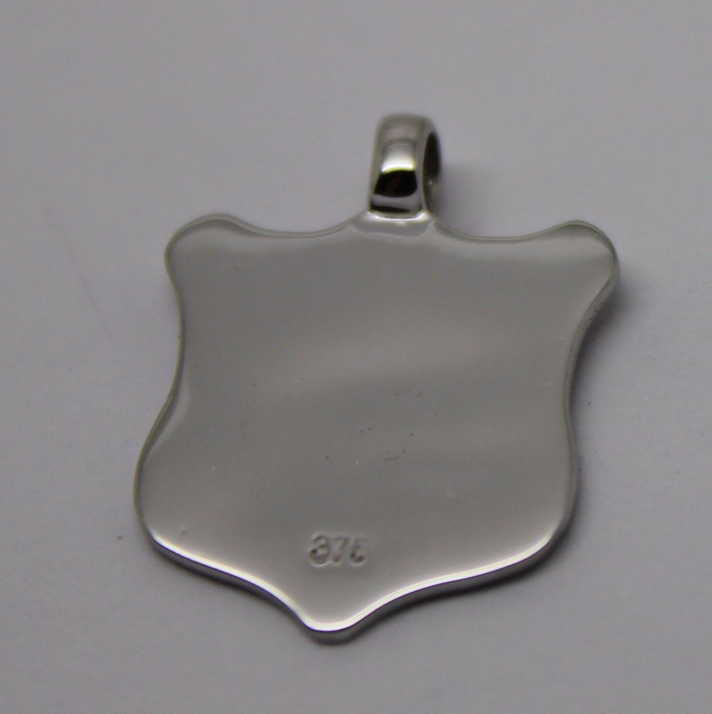 Kaedesigns, New Genuine 9K 9ct Yellow, Rose or White Gold Shield Pendant With Your Initial
