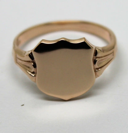 Kaedesigns Genuine 9ct 9k 375 Solid Gold Large Signet Ring In Your Size 4553
