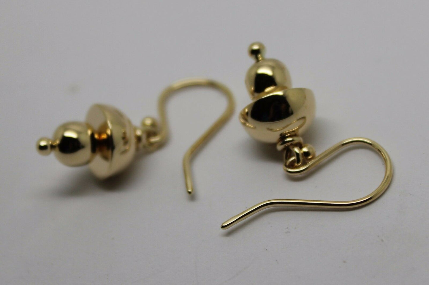 Kaedesigns New Genuine 9ct Yellow, Rose or White Gold Fancy Hook Earrings