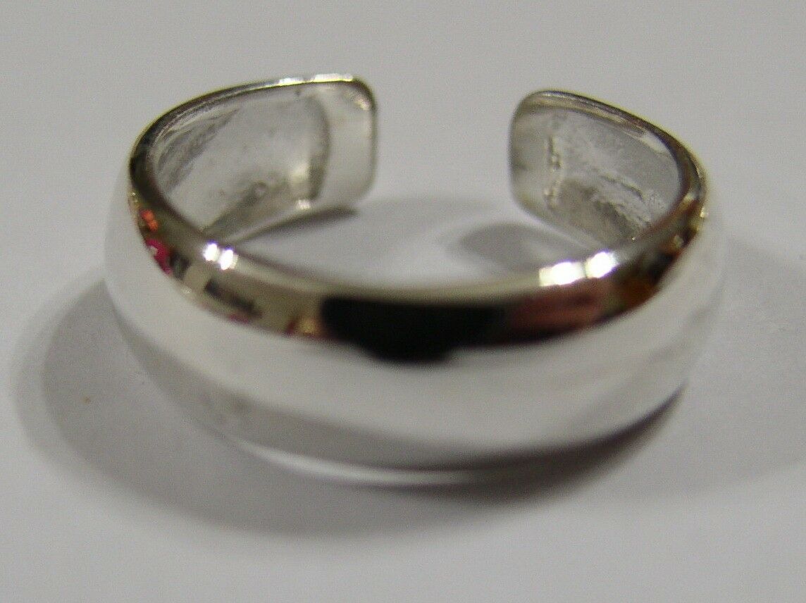 Kaedesigns New Genuine Sterling Silver 925 Plain Dome Toe Ring