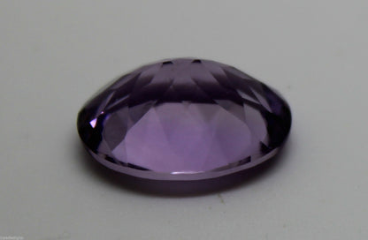Genuine 16mm x12mm Amethyst Oval (1 pc) Loose Gemstone 8.18ct