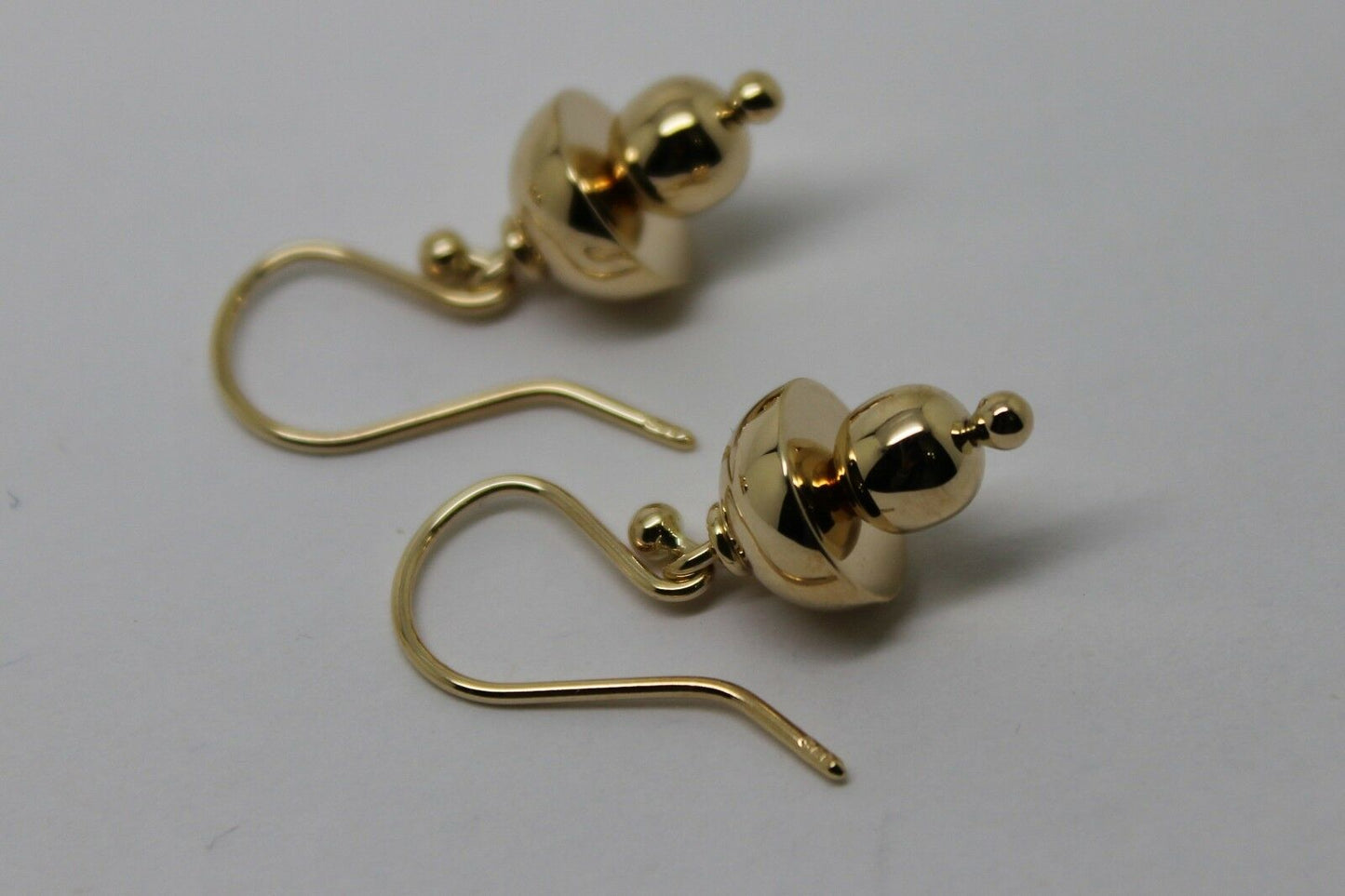 Kaedesigns New Genuine 9ct Yellow, Rose or White Gold Fancy Hook Earrings