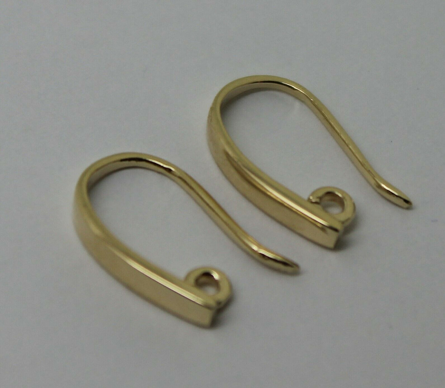 Kaedesigns New 9ct Yellow, Rose or White Gold 375 Thick Clip Hooks To Make You Own Earrings!