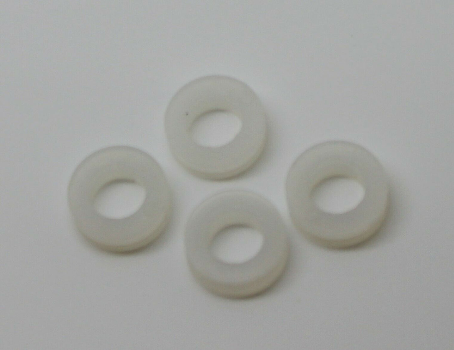 5 X Pairs Small, Medium or Large Rubber Earring Findings Donut Cushion 10Pcs