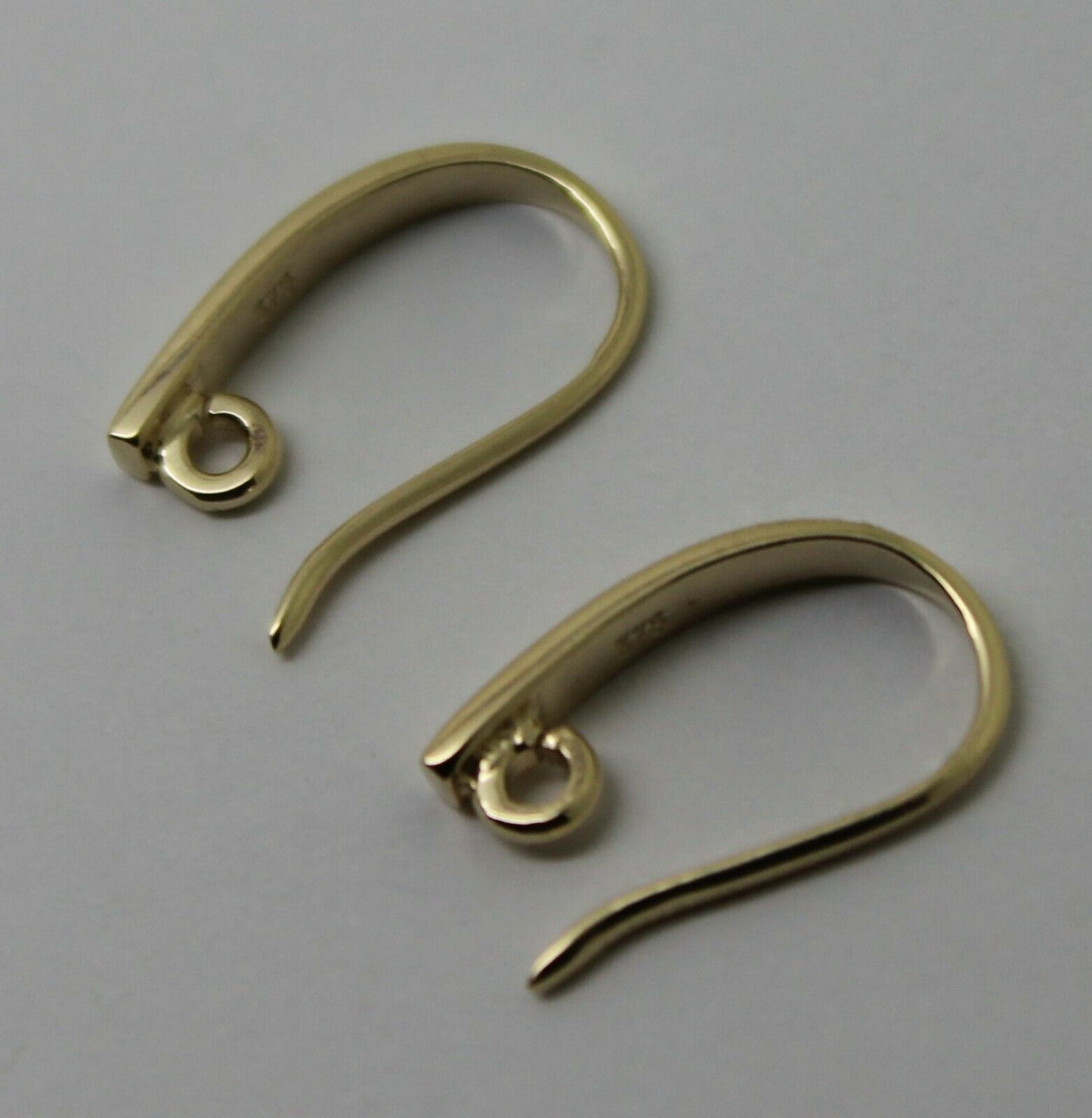Kaedesigns New 9ct Yellow, Rose or White Gold 375 Thick Clip Hooks To Make You Own Earrings!
