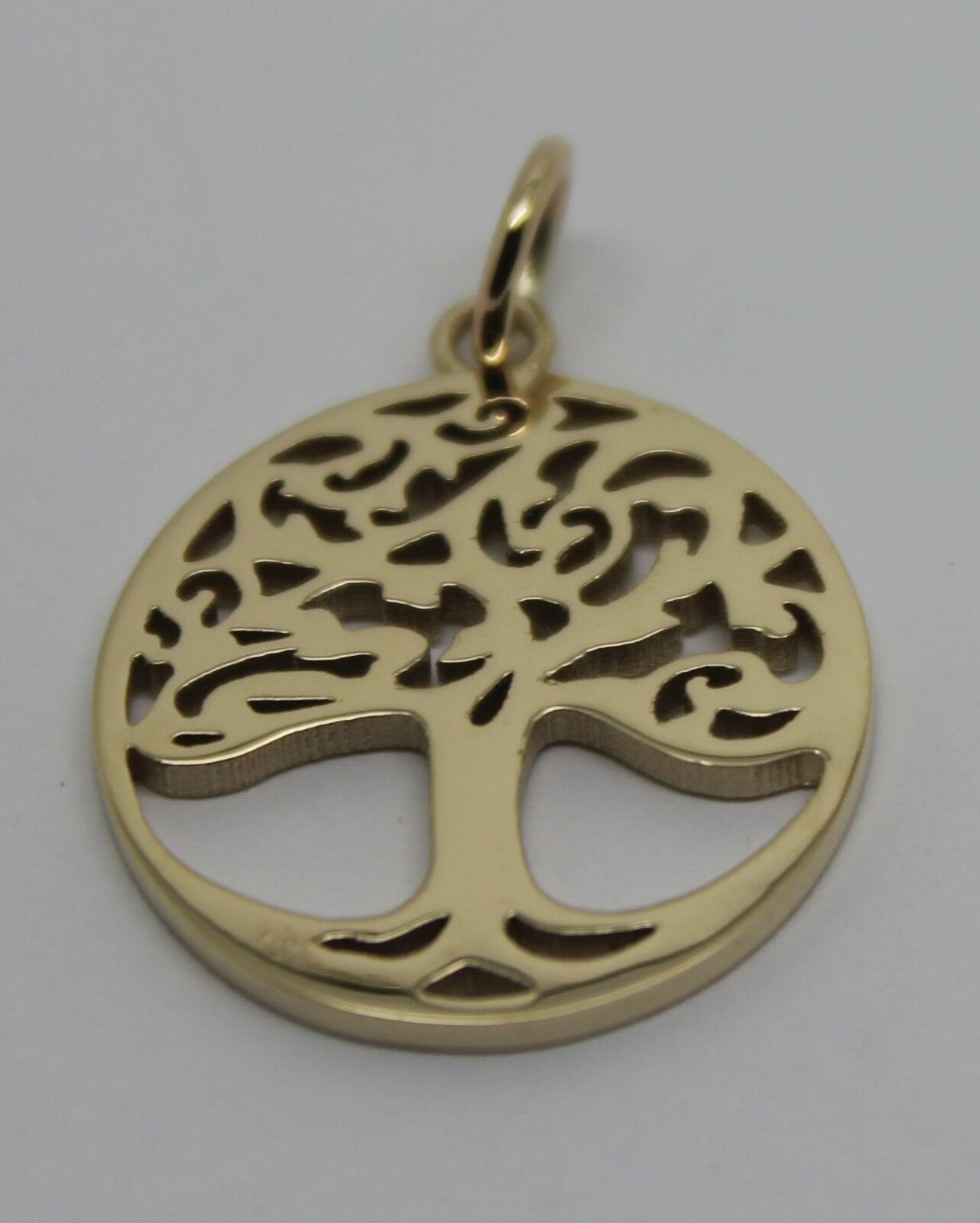 Kaedesigns Genuine 9ct Yellow, Rose or White Gold Oval Filigree Tree Of Life Pendant