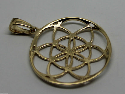 Kaedesigns Genuine Solid Sterling Silver or 9ct Yellow Or Rose Or White Gold Filigree Star Pendant