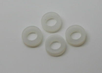 5 X Pairs Small, Medium or Large Rubber Earring Findings Donut Cushion 10Pcs