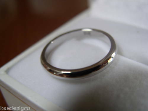 Size Z Kaedesigns New Genuine 9ct Yellow, Rose or White Gold Full Solid 3.3mm Wedding Ring