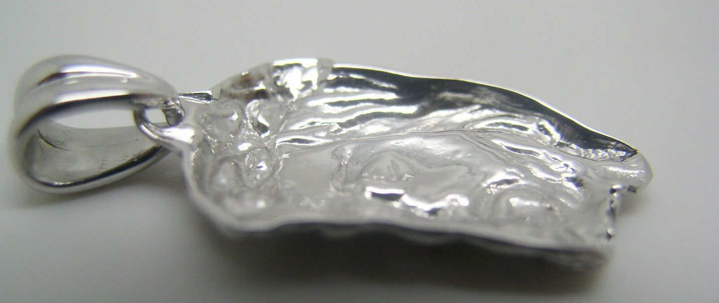 Kaedesigns,  New Genuine heavy Sterling silver 925 Jesus Pendant Religious