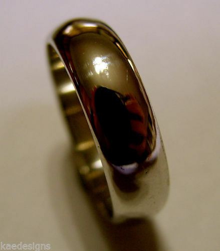 Size T / 9.5 Genuine Heavy Solid 9ct 9kt Yellow, Rose or White Gold 6mm Wedding Band Ring