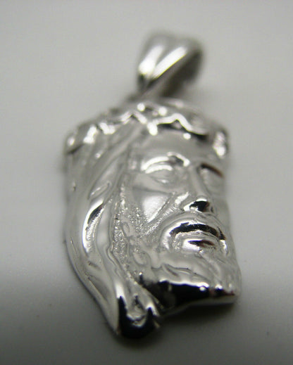 Kaedesigns,  New Genuine heavy Sterling silver 925 Jesus Pendant Religious