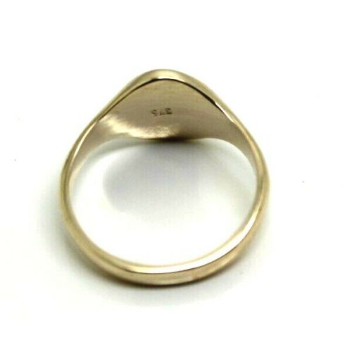 Size G New 9ct 9K Yellow, Rose or White Gold Oval Signet Ring 9mm x 7mm