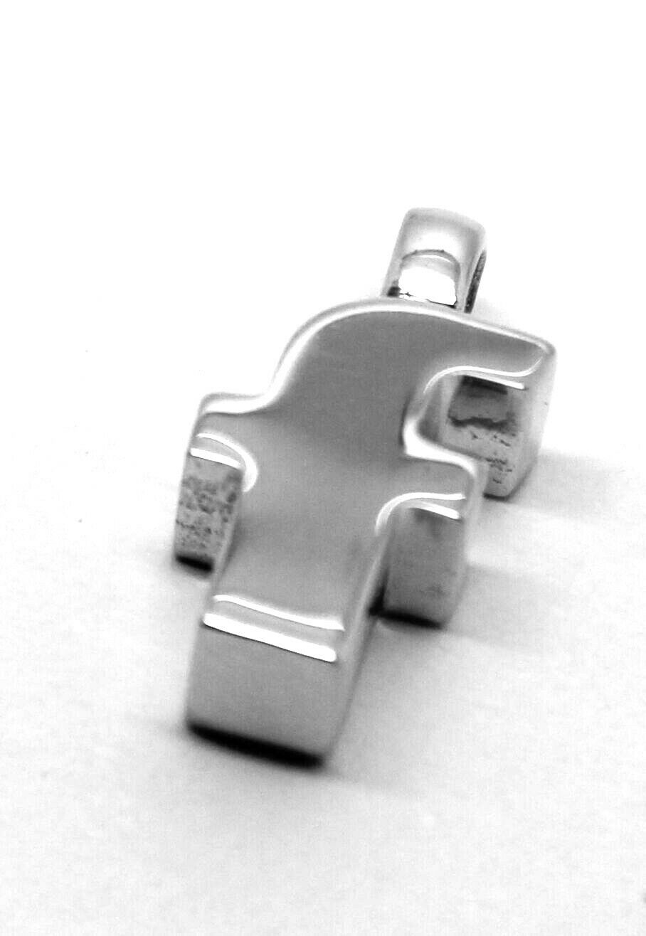 Kaedesigns, Genuine 375 9ct Yellow Or Rose Or White Gold 375 Initial Pendant F