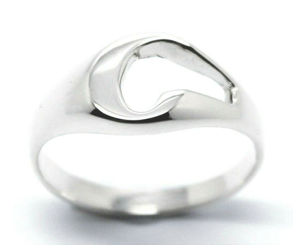 Genuine Solid 9ct 9K Yellow Or Rose Or White Gold 375 Large Initial Ring C