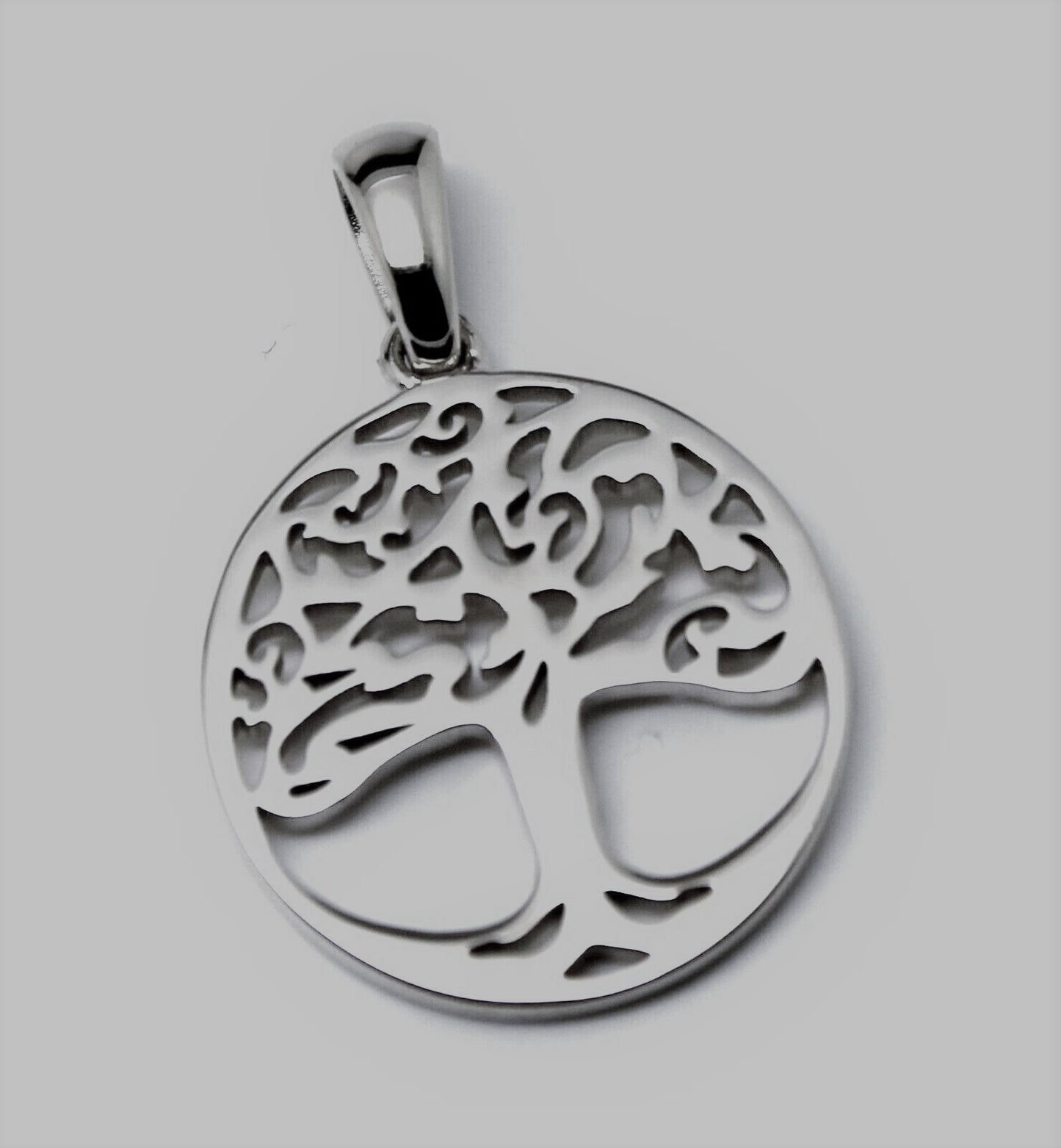 Kaedesigns Genuine 9ct Yellow, Rose or White Gold Oval Filigree Tree Of Life Pendant