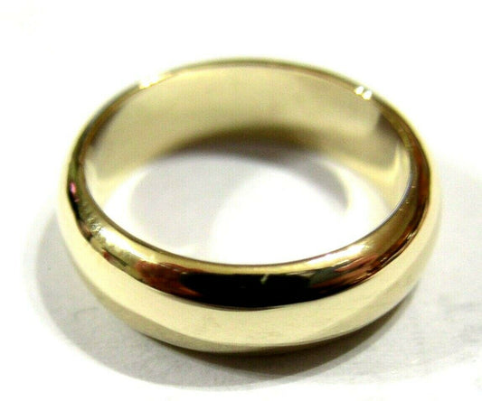 Genuine Custom Made 18ct 18Kt Yellow Gold 5mm Wide Wedding Band - Ring sizes A to K