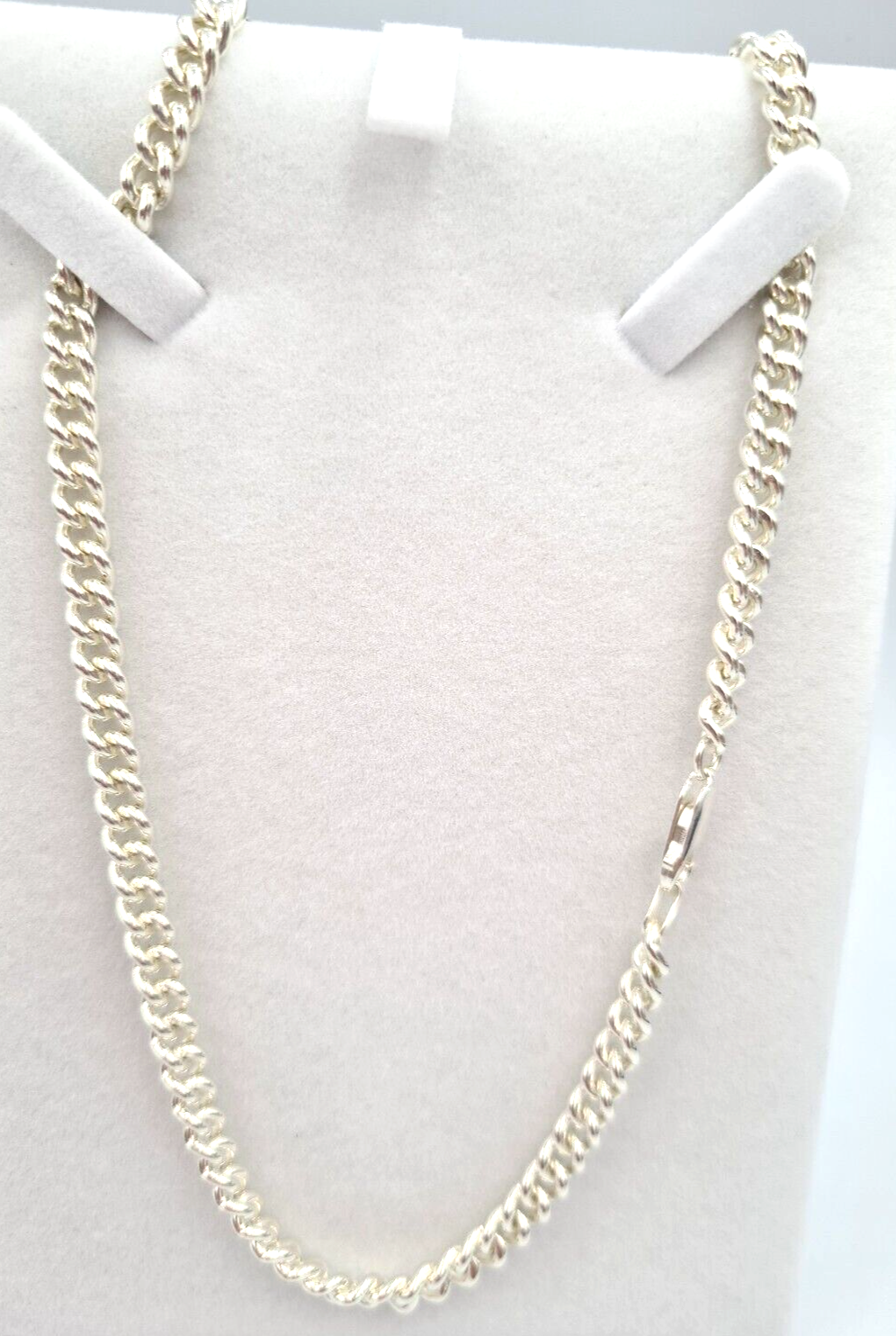 Sterling Silver 925 Heavy Kerb Curb Chain Chain Necklace 55cm or 60cm