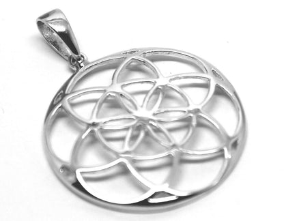 Kaedesigns Genuine Solid Sterling Silver or 9ct Yellow Or Rose Or White Gold Filigree Star Pendant
