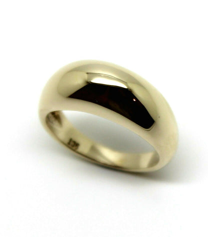 Genuine Solid 9ct White Or Rose Or Yellow Gold High 7mm Dome Ring Your Size - Sizes R to Z